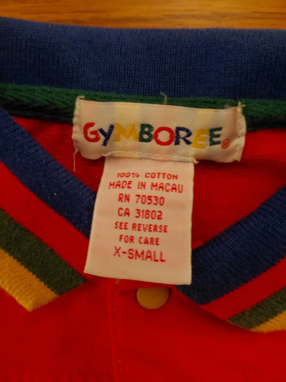 Gymboree Colorblock Multicolor Cotton Coverall One-Piece 12-18M Snap Footless